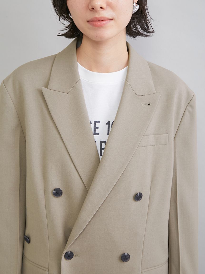Mila Owen「ダブルブレストテーラードジャケット」|テーラードジャケット|