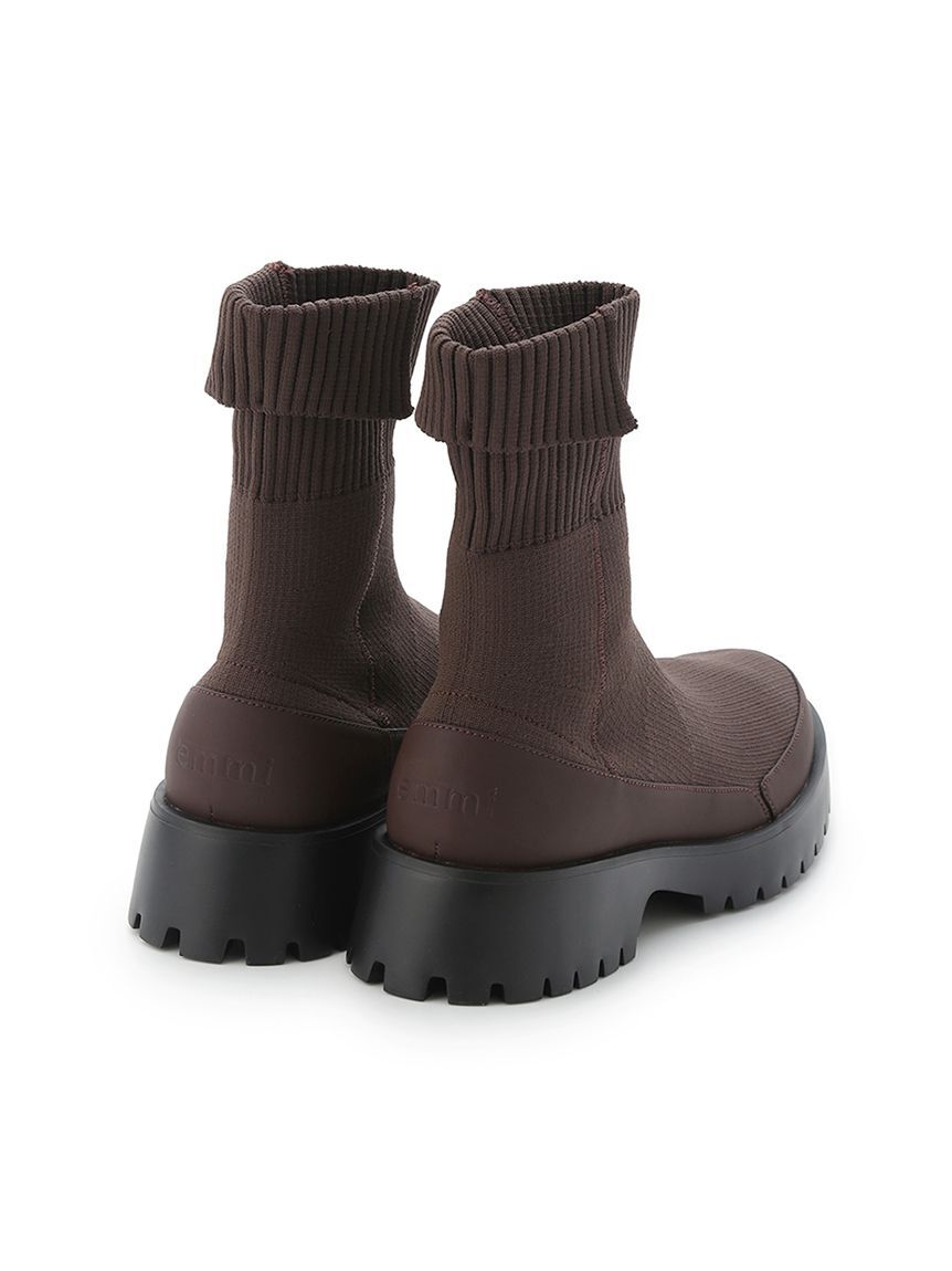 emmi atelier「eco ニットブーツ」|ロングブーツ|