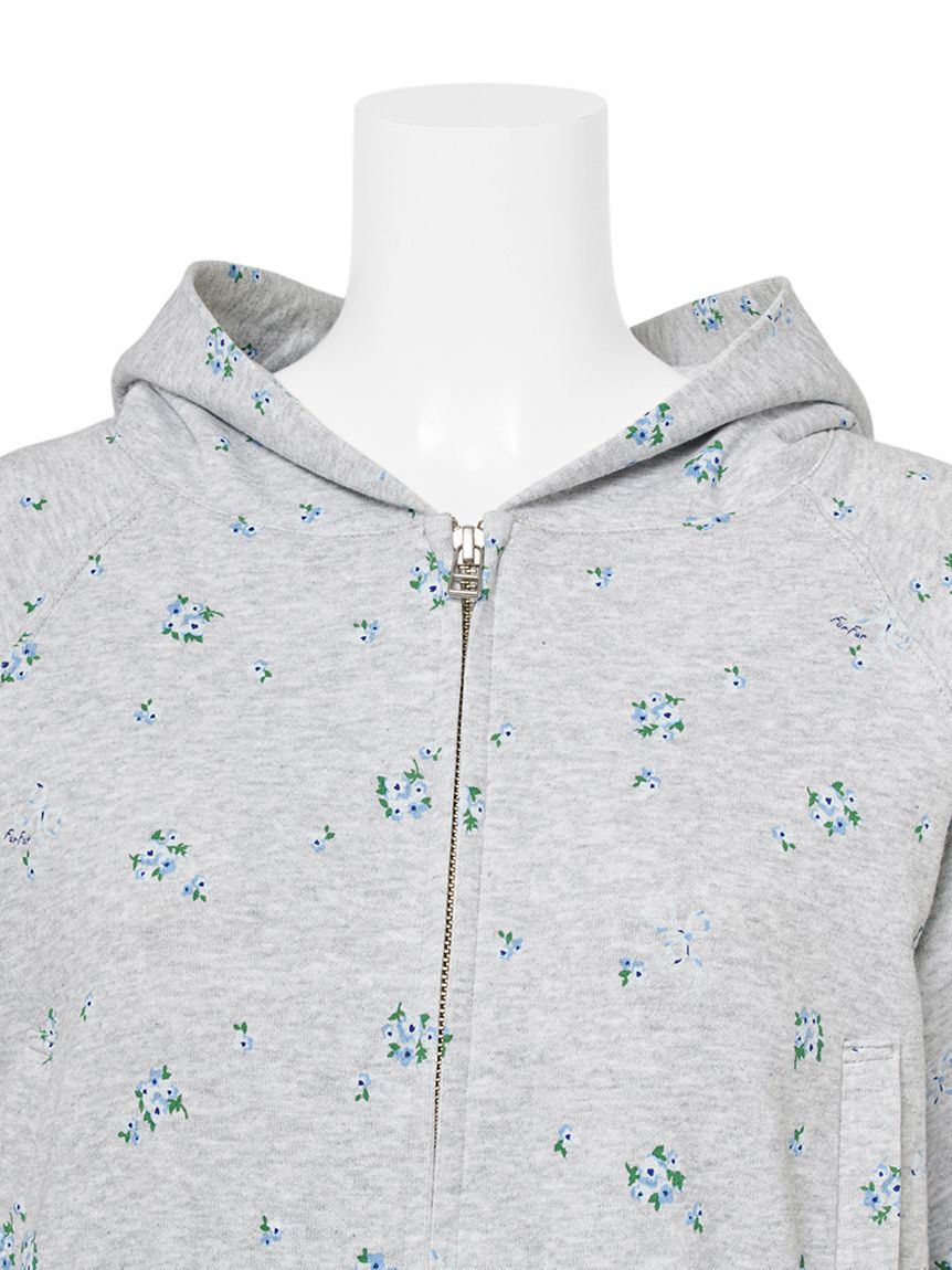 FURFUR「【限定カラー】フラワープリントパーカー」|パーカー|