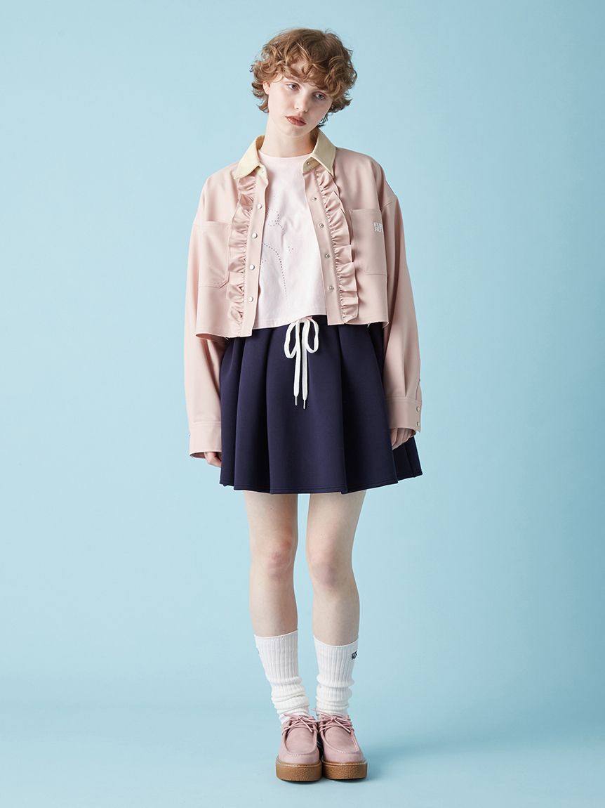 FURFUR「ビジューデザインＴシャツ」|Tシャツ・カットソー|