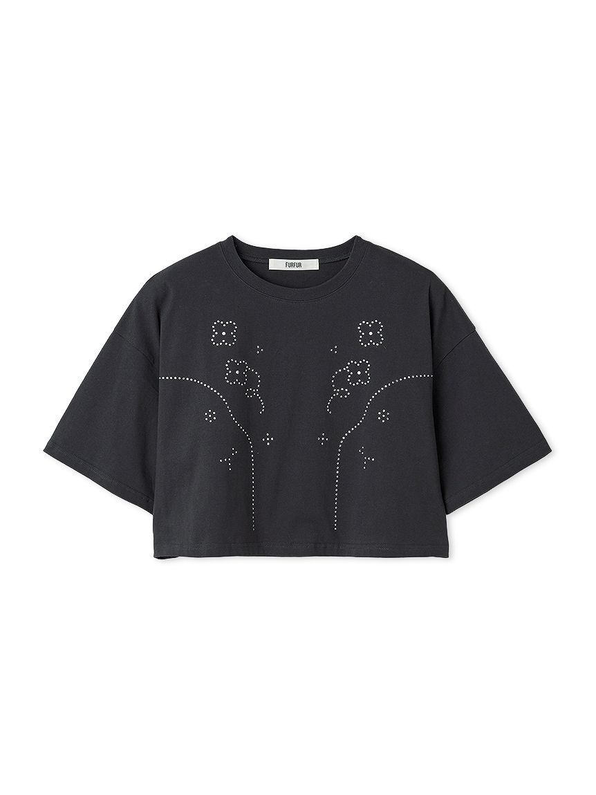 FURFUR「ビジューデザインＴシャツ」|Tシャツ・カットソー|