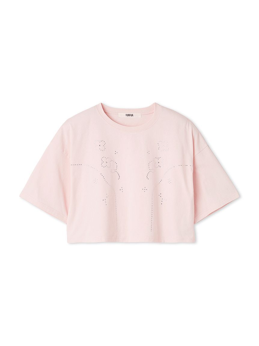 FURFUR「ビジューデザインＴシャツ」|Tシャツ・カットソー|