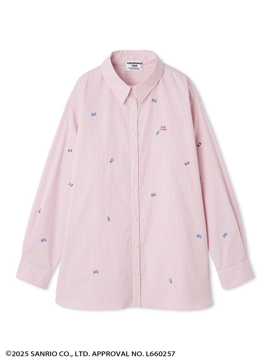 FURFUR「FRESH PUNCH 刺繍シャツ」|シャツ・ブラウス|