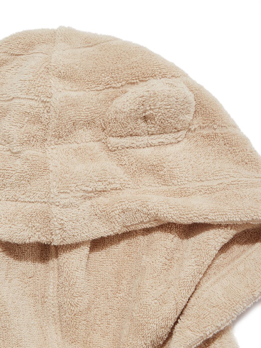 gelato pique kids&baby「【KIDS】フード付きラップタオル」|キャップ・キャスケット|