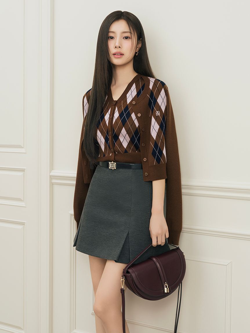 SNIDEL「ハーフムーンバッグ」|ハンドバッグ|