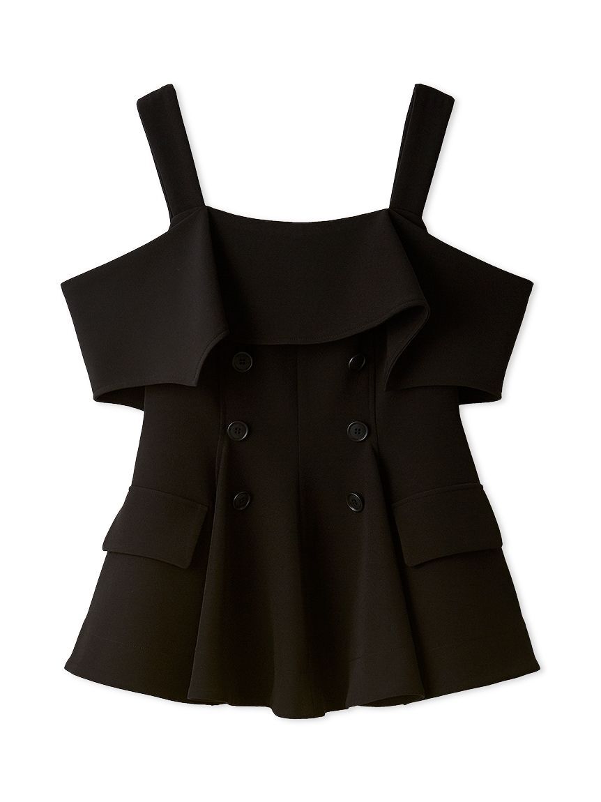 FRAY I.D「オフショルペプラムトップス」|Tシャツ・カットソー|