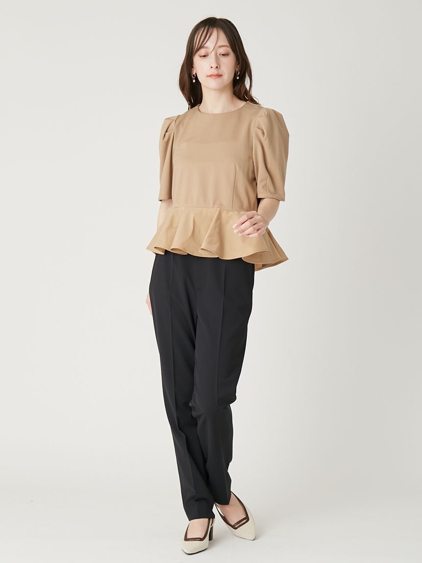 FRAY I.D「ドッキングペプラムカットソー」|Tシャツ・カットソー|