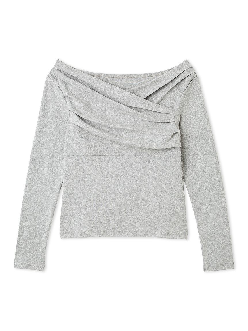 FRAY I.D「ギャザーオフショルカットソー」|Tシャツ・カットソー|