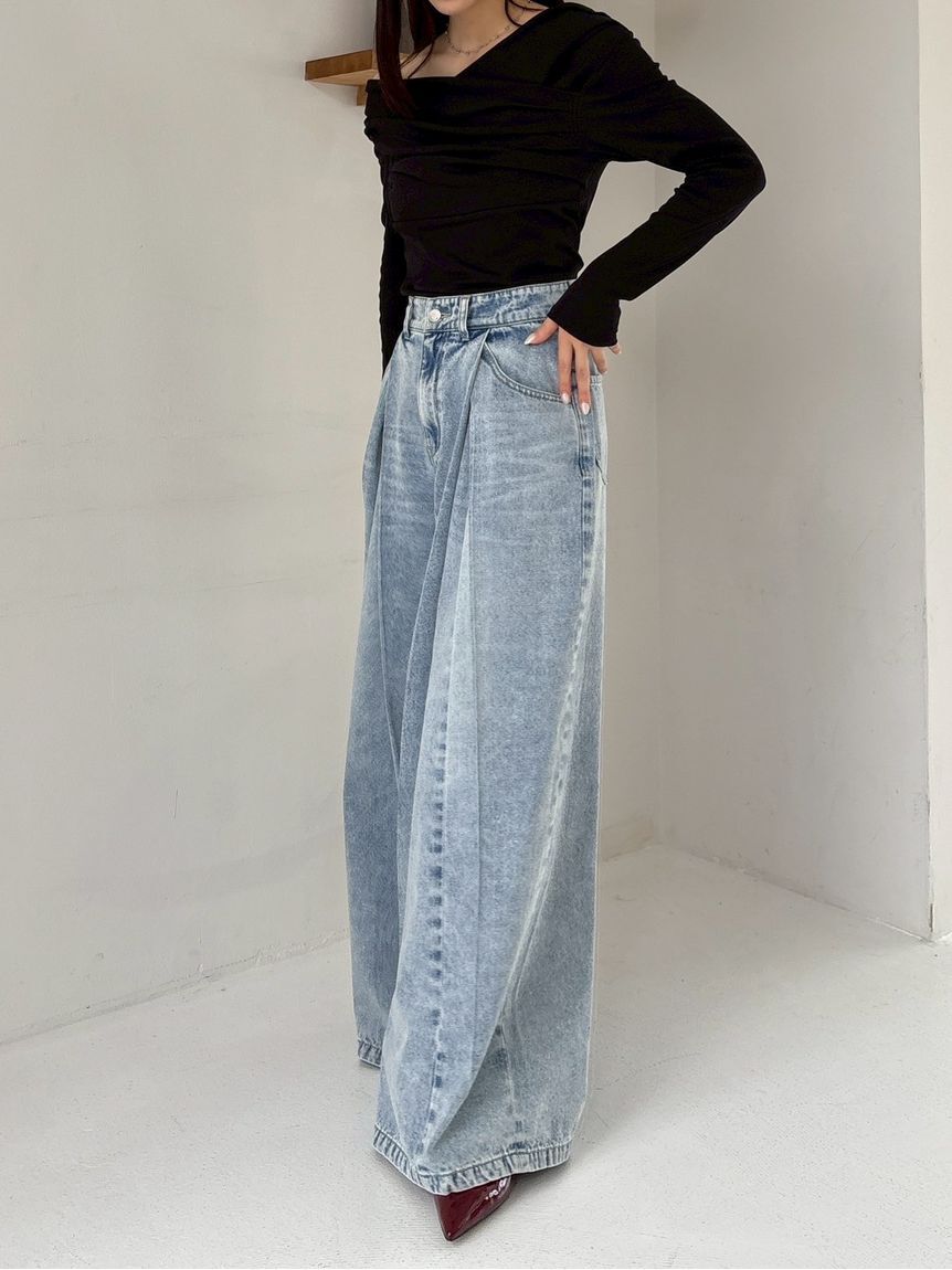 FRAY I.D「ギャザーオフショルカットソー」|Tシャツ・カットソー|