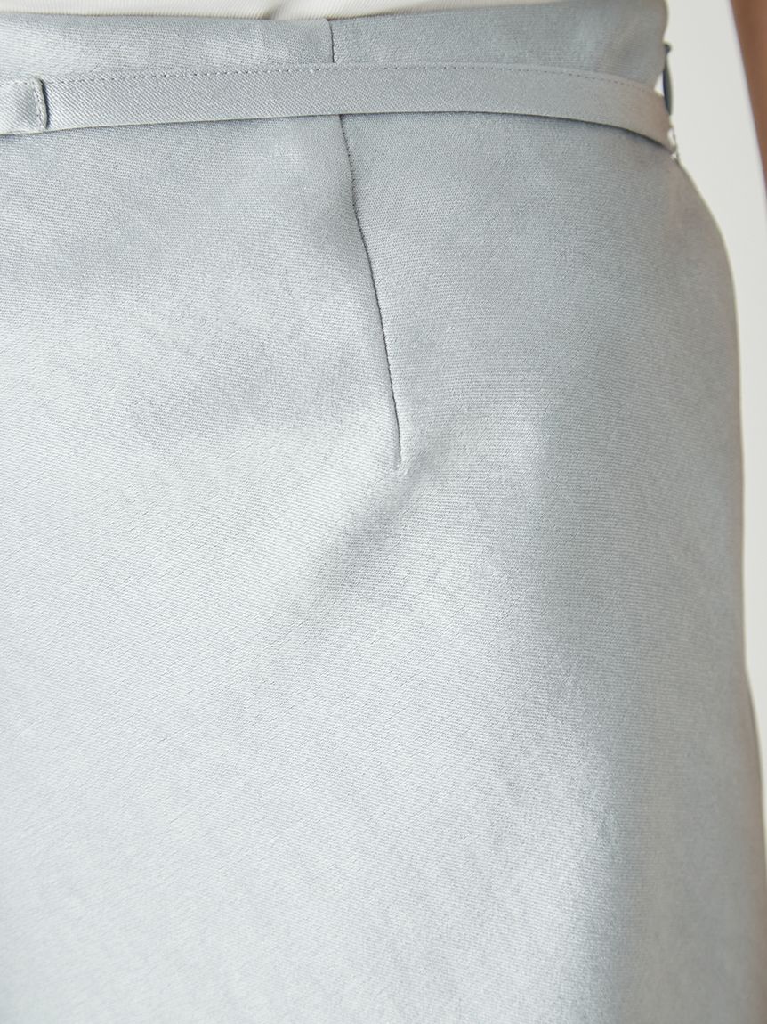 FRAY I.D「サテンナロースカート／接触冷感」|ワンピース|