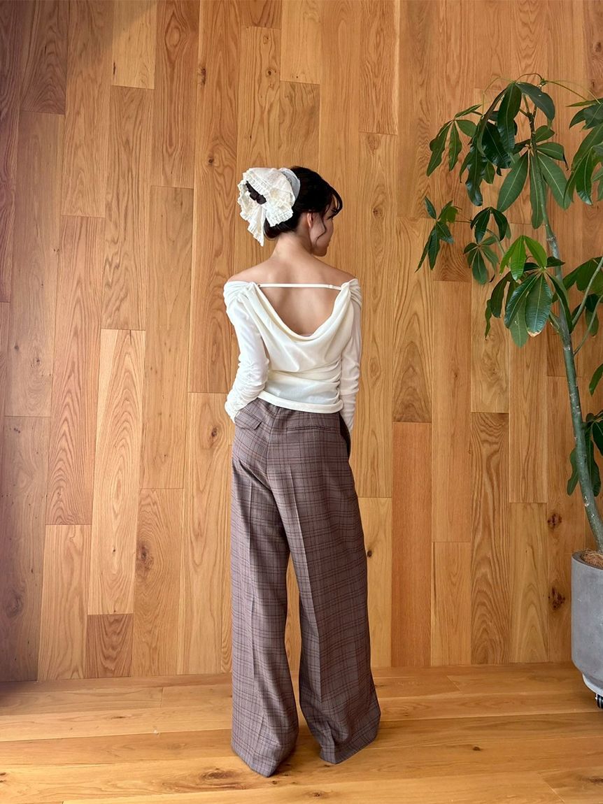 LILY BROWN「ハーフフリルシュシュ」|ヘアバンド|