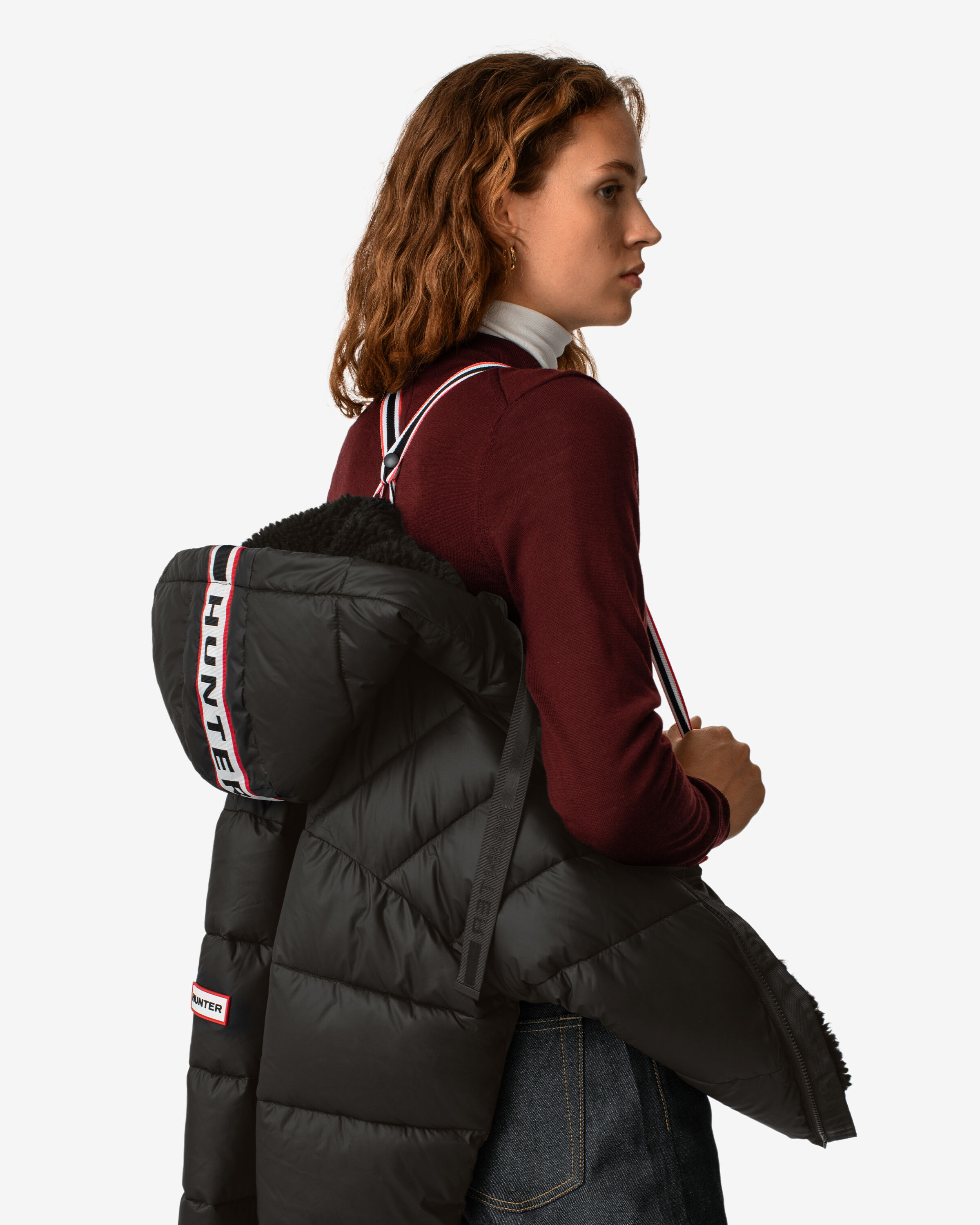 HUNTER「WOMENS INTREPID SHORT PUFFER」|ダウン|