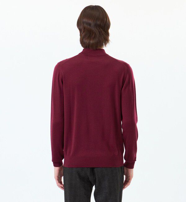 MACKINTOSH PHILOSOPHY「ハイゲージ天竺 モックネックプルオーバーニット」|ニット・セーター|