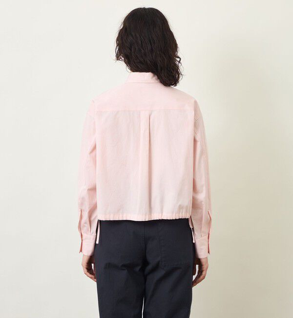 MACKINTOSH PHILOSOPHY「GREY LABEL サイドリボンクロップドシャツ」|シャツ・ブラウス|