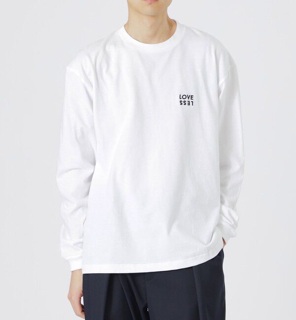  「LOVELESSエンブロイダリーロンT」|Tシャツ・カットソー|