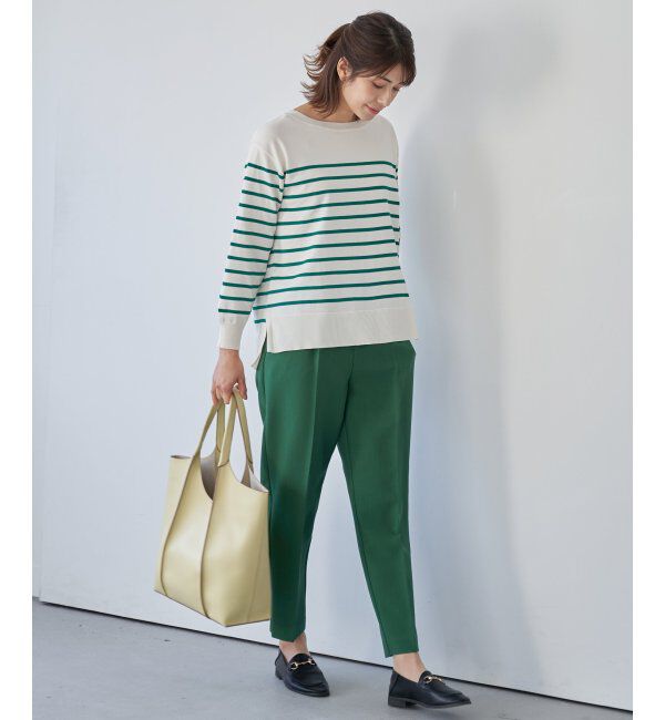 ikka「ストレッチテーパードパンツ」|その他|