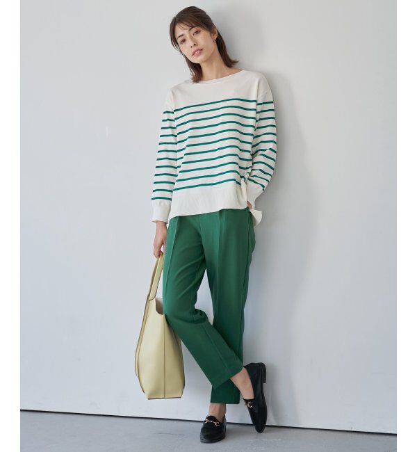 ikka「ストレッチテーパードパンツ」|その他|