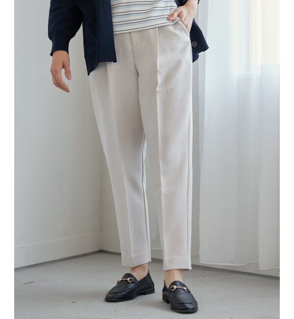 ikka「ストレッチテーパードパンツ」|その他|