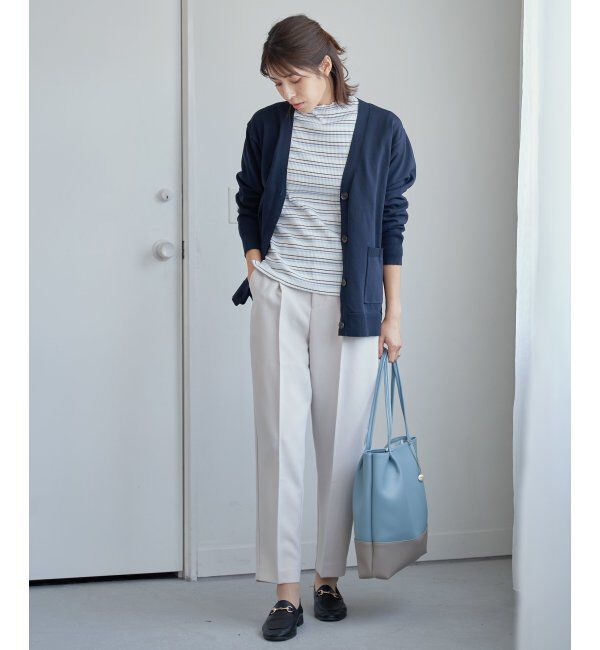 ikka「ストレッチテーパードパンツ」|その他|