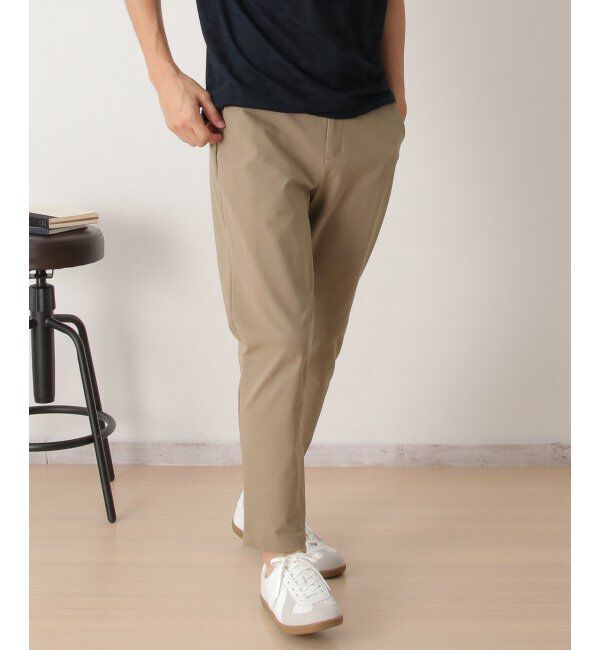 IKKA LOUNGE「【セットアップ対応】イージーケア速乾鹿の子イージーパンツ」|その他|ベージュ