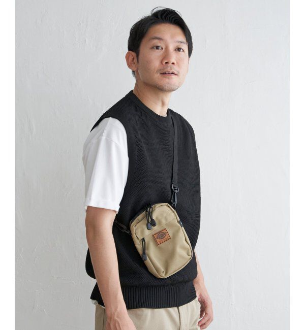 ikka「【洗濯機で洗える】GOKU楽ニット鹿の子ベスト」|ニット・セーター|