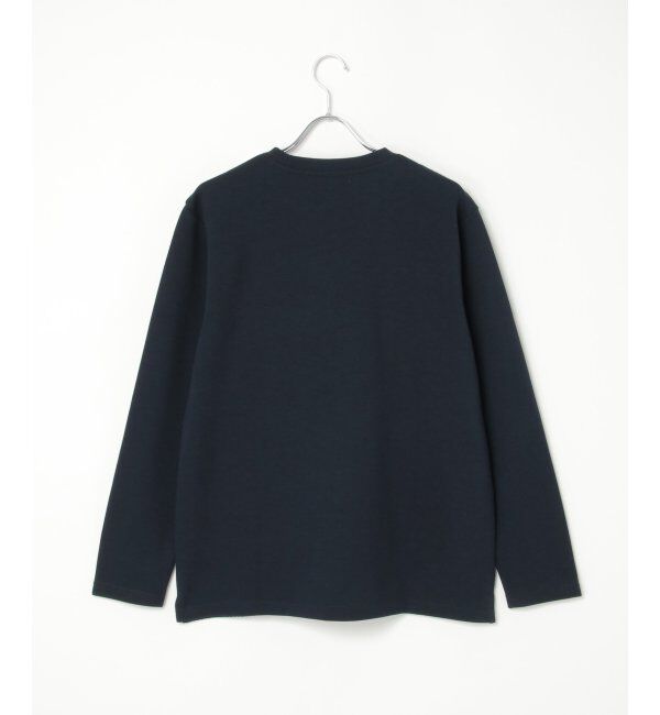 ikka「ブロックスジャカードクルーネック」|パーカー|