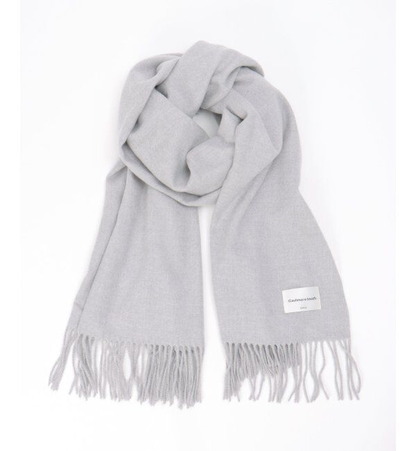 ikka「カシミヤタッチカラーマフラー」|マフラー|グレー