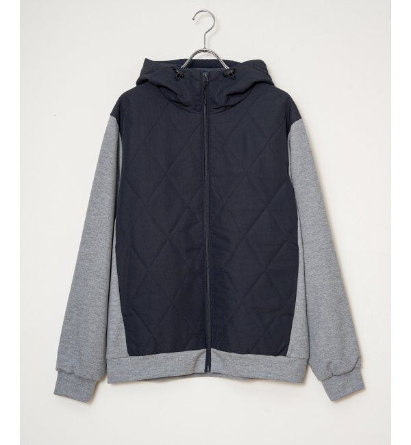 ikka「sorona(R)コンビ中綿パーカー」|ブルゾン・スタジャン|