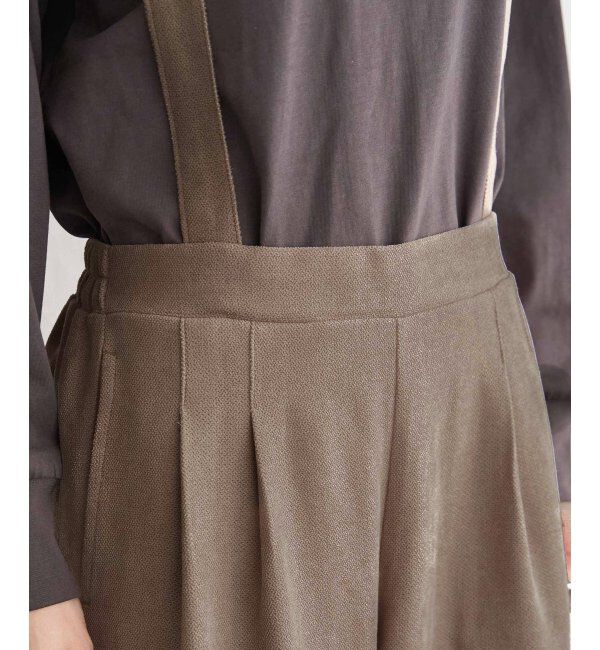 ikka「サス付きワイドパンツ」|その他|