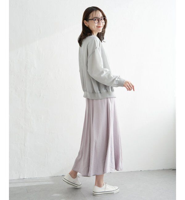 ikka「【雑誌InRed5月号掲載】シアーリブブルゾン」|ブルゾン・スタジャン|