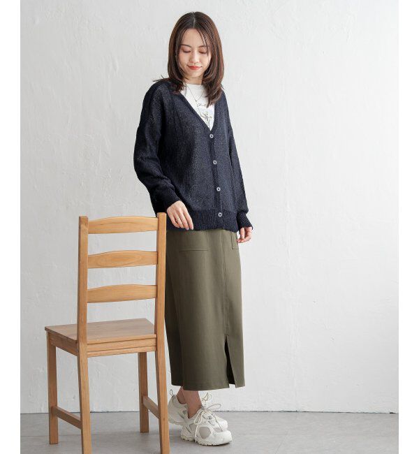 ikka「ブークレーVネックカーディガン」|その他|