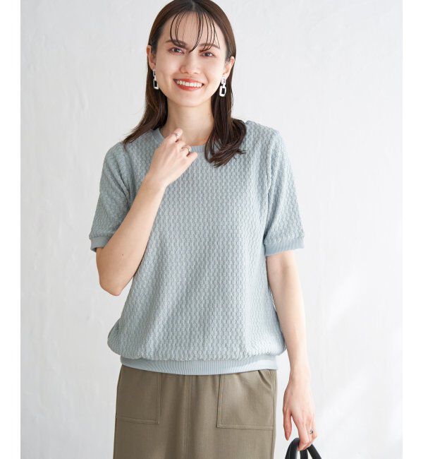 ikka「幾何学ジャガードプルオーバー」|その他|