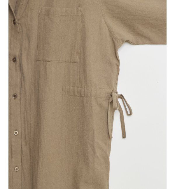 ikka「コットンスキッパーシャツワンピース」|その他|