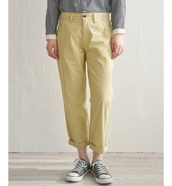 Lbc with Life「コットンシャンブレーテーパードパンツ」|その他|