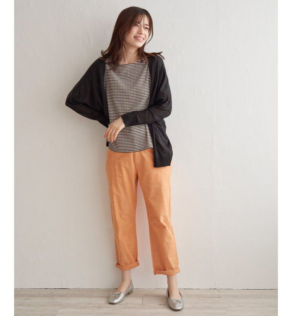 Lbc with Life「コットンシャンブレーテーパードパンツ」|その他|