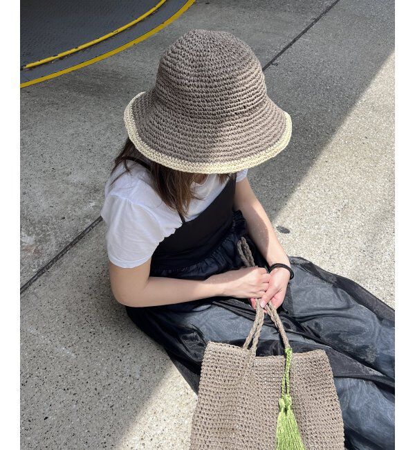 Lbc with Life「ライン配色ペーパーハット」|その他|