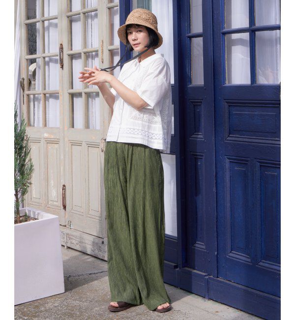 Lbc with Life「こま編みフラワーバケットハット」|その他|