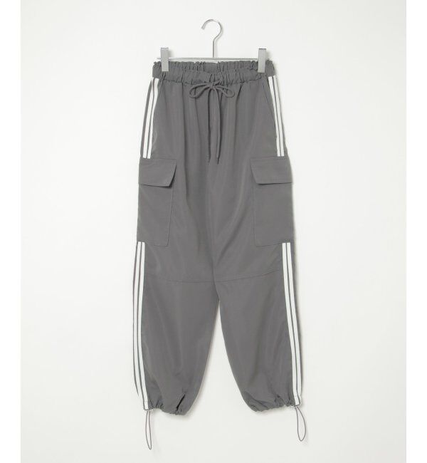 VENCE share style「ポプリンライン入りカーゴパンツ」|デニム|