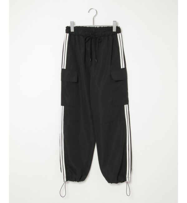 VENCE share style「ポプリンライン入りカーゴパンツ」|デニム|