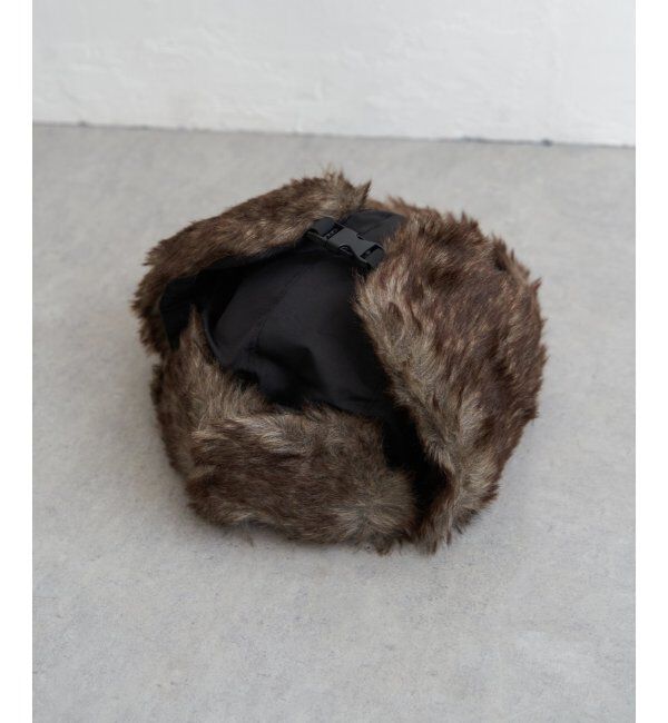 VENCE share style「ブラウンファーフライトキャップ」|その他|