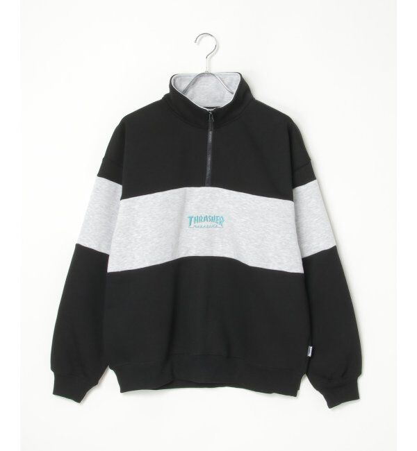 VENCE share style「THRASHER スラッシャー ハーフジップ」|スウェット・ジャージ|