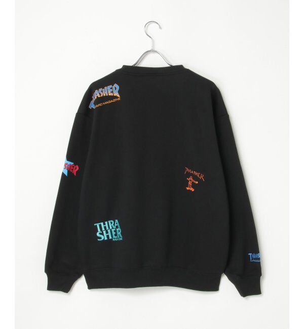 VENCE share style「THRASHER スラッシャー 総柄スウェット」|スウェット・ジャージ|