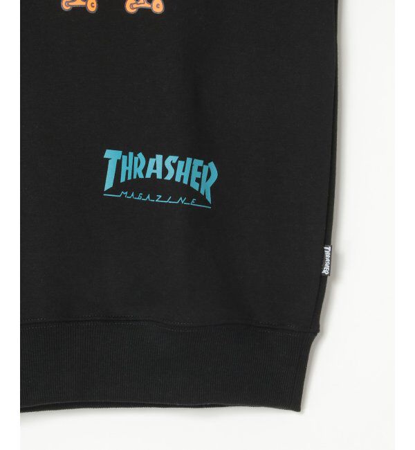 VENCE share style「THRASHER スラッシャー 総柄スウェット」|スウェット・ジャージ|
