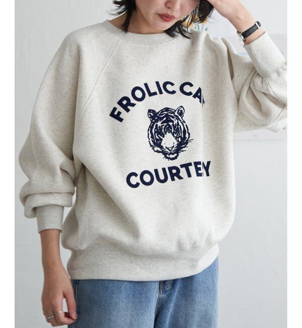 VENCE share style「トラフロッキーラグランスウェット」|スウェット・ジャージ|