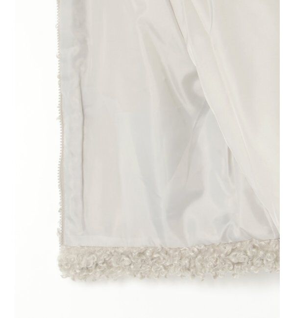 VENCE share style「プードルファースタンドジャケット/スタンドカラー/ショートジャケット」|ブルゾン・スタジャン|