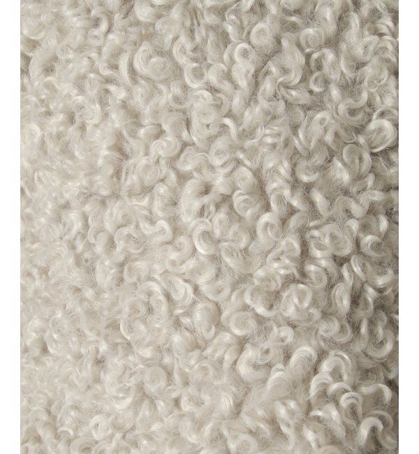 VENCE share style「プードルファースタンドジャケット/スタンドカラー/ショートジャケット」|ブルゾン・スタジャン|