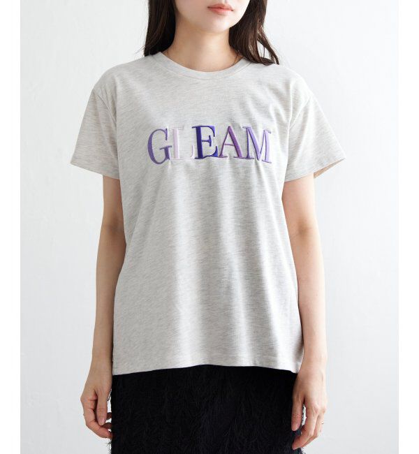 VENCE share style「ＧＬＥＡＭシシュウロゴＴ」|Tシャツ・カットソー|