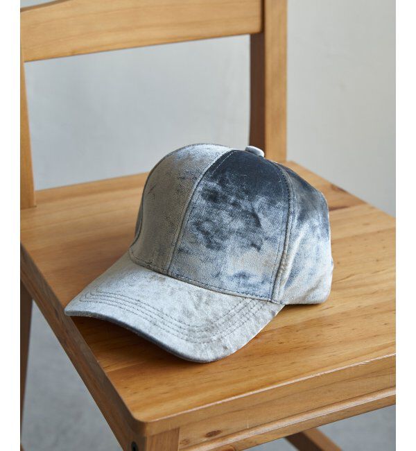 VENCE share style「ベロアキャップ」|その他|グレー