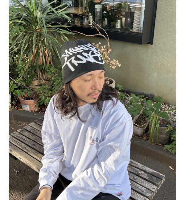 VENCE share style「グラフィティビーニーニット帽」|その他|
