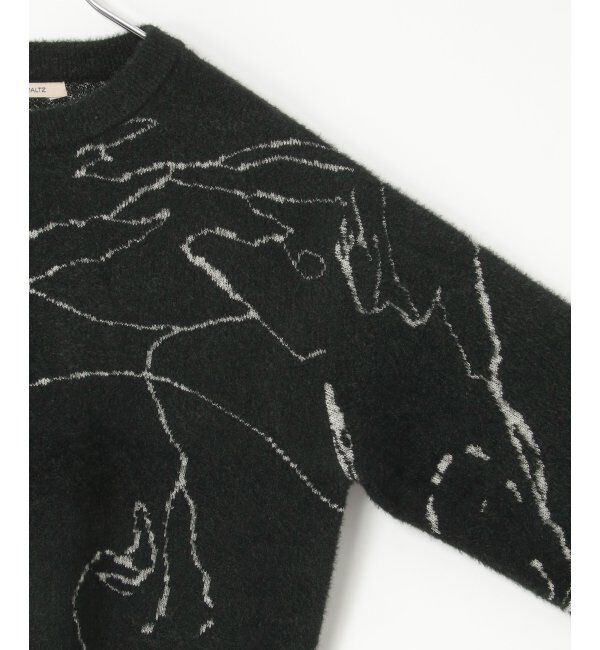 VENCE share style「ニュアンス柄シャガードプルオーバー」|ニット・セーター|